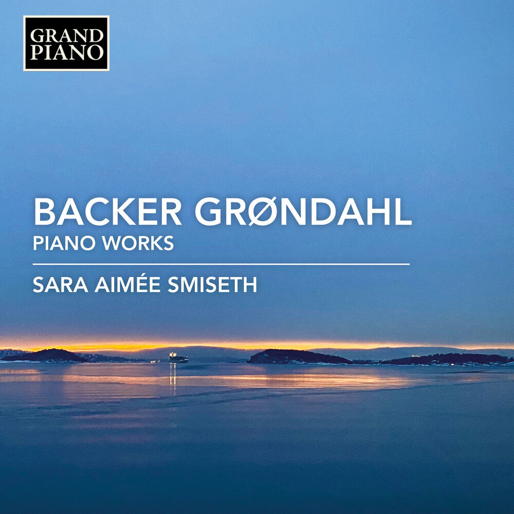 the album cover for Grondahl / Sara Aimee Smiseth - Piano Music