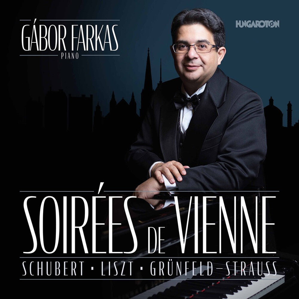 the album cover for Grunfeld / Farkas - Soirees De Vienne
