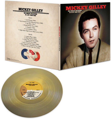 Mickey Gilley - The Singles Collection A's & B's 1960-1969 (Gold) Vinyl Record