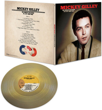 Mickey Gilley - The Singles Collection A's & B's 1960-1969 (Gold) Vinyl Record