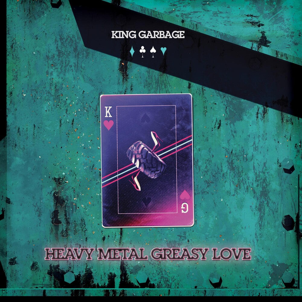 King Garbage - Heavy Metal Greasy Love [Coke Bottle Green LP] Vinyl Record