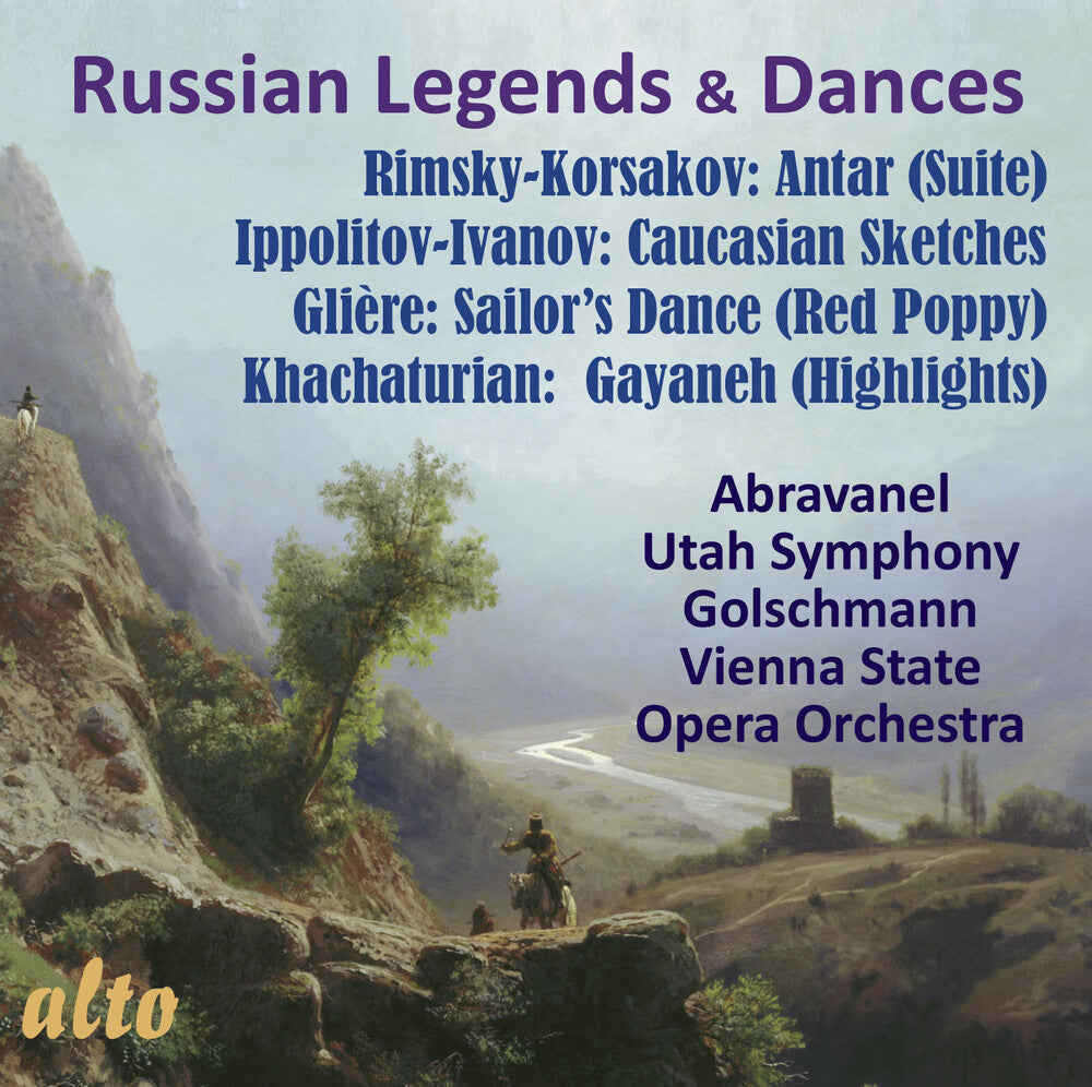 Russian Legends & Dances Music CD