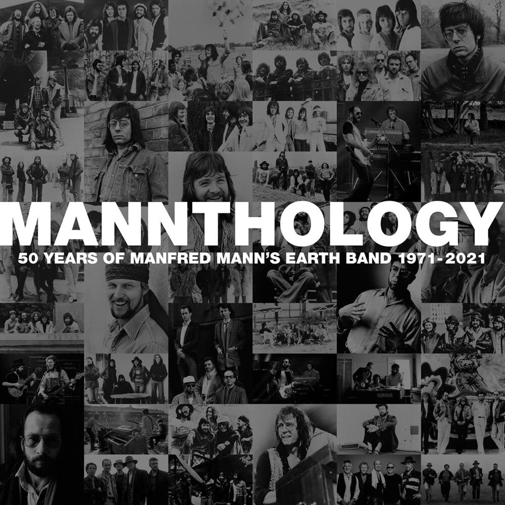 Manfred Mann's Earth Band - Mannthology: 50 Years Of Manfred Mann's Earth Band [LP] Vinyl Record