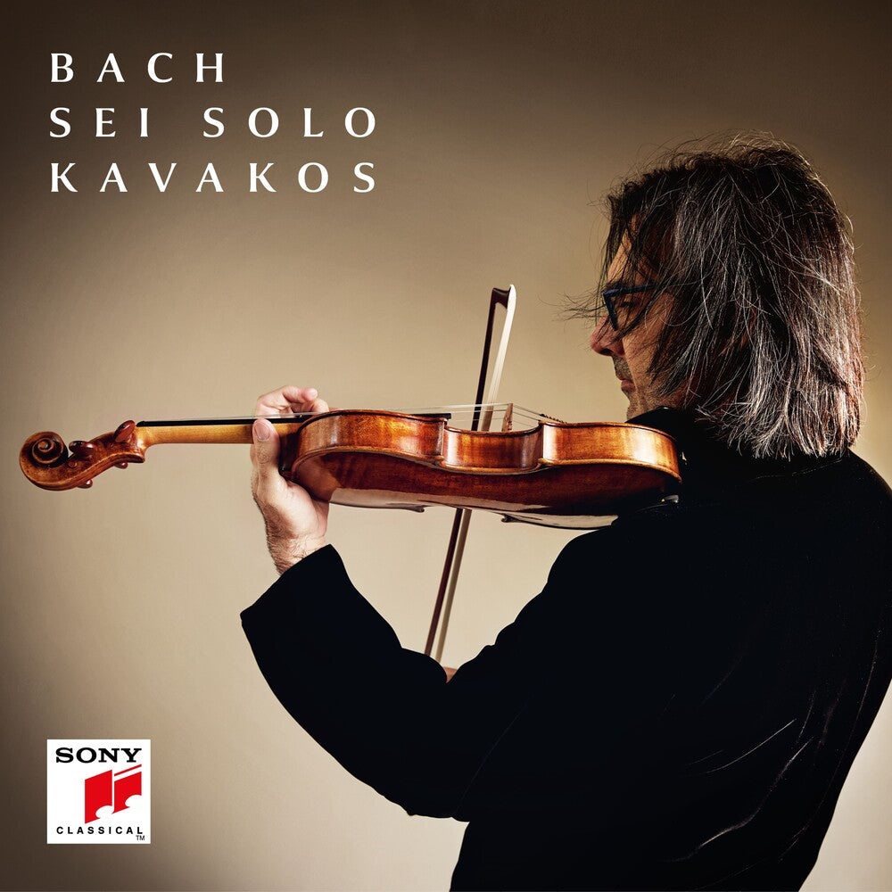 the album cover for Bach / Leonidas Kavakos - Bach: Sei Solo (Uk)