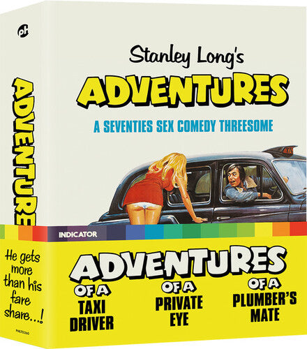 Stanley Long's Adventures: A Sex Comedy Threesome - Stanley Long's Adventures: A Sex Comedy Threesome - Blu-ray