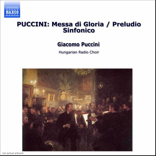 the album cover for Antonello Palombi - Messa Di Gloria / Preludio Sinfonico O Crisantemi