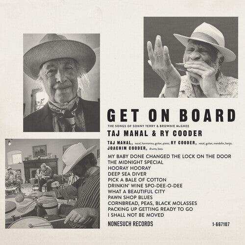 Mahal,taj & Cooder,ry - Get On Board - Vinyl Record