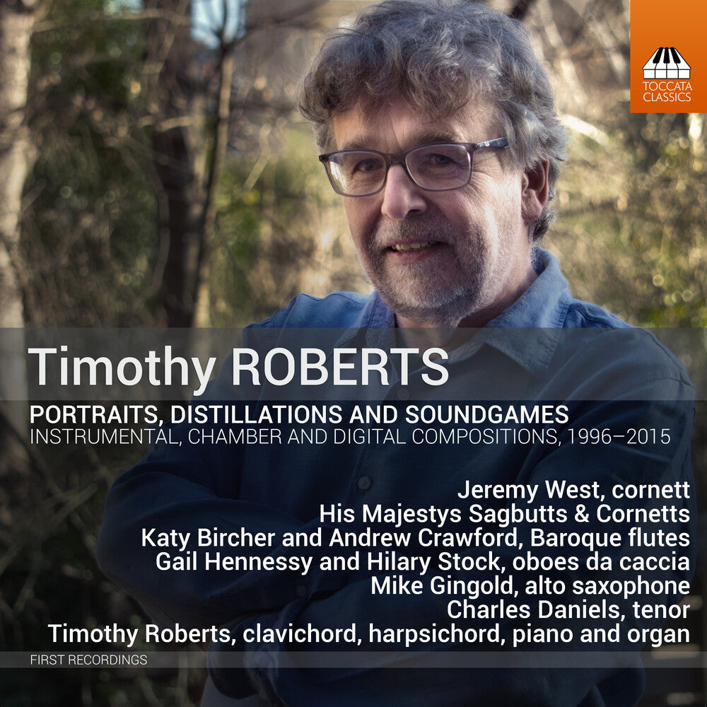 the album cover for Roberts / West / Hennessy - Portraits Distillations