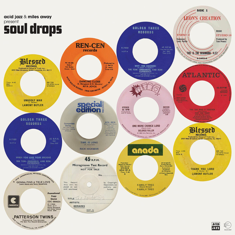 the album cover for Soul Drops / Various Artists - Soul Drops / Various Artists