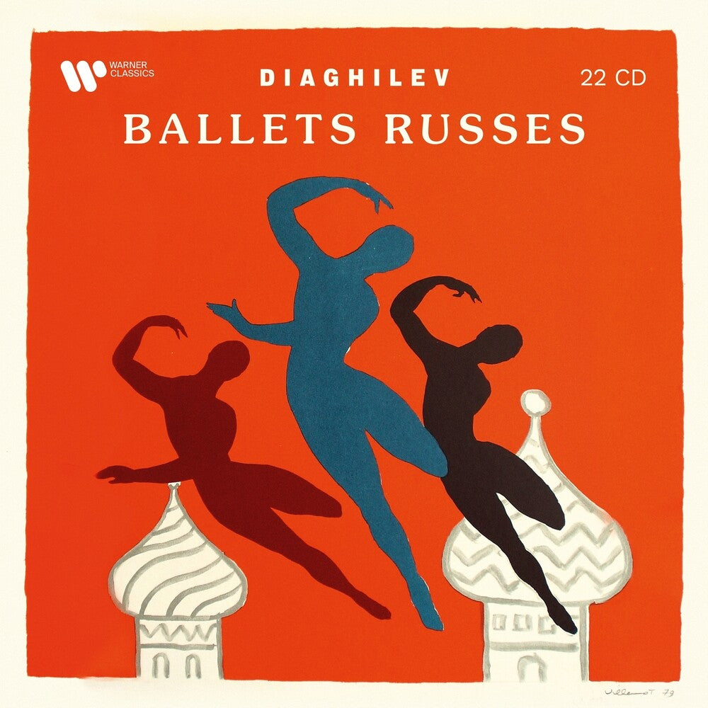 the album cover for Pierre Boulez - Serge Diaghilev: Ballets russes (22 CD)