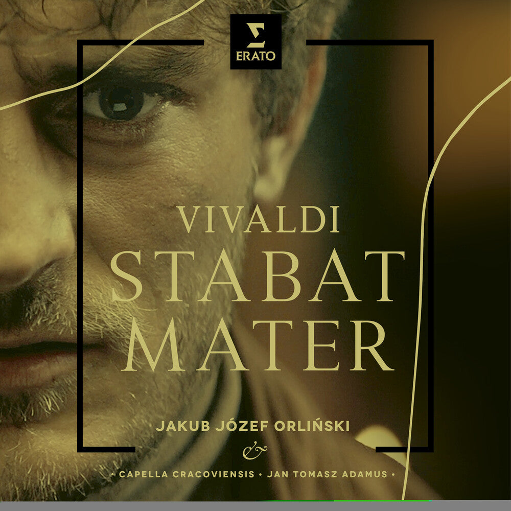 the album cover for Orlinski / Jakub Jozef  / Cracoviensis,Cappella - Vivaldi: Stabat Mater (W/Dvd)