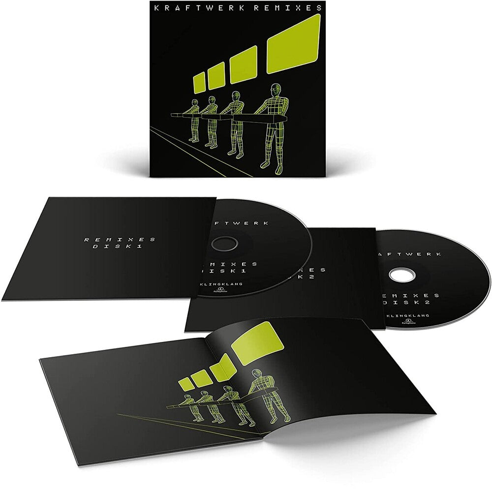 the album cover for Kraftwerk - Remixes [2CD]