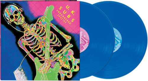 UK Subs - Endangered Species (translucent Blue) Vinyl Record