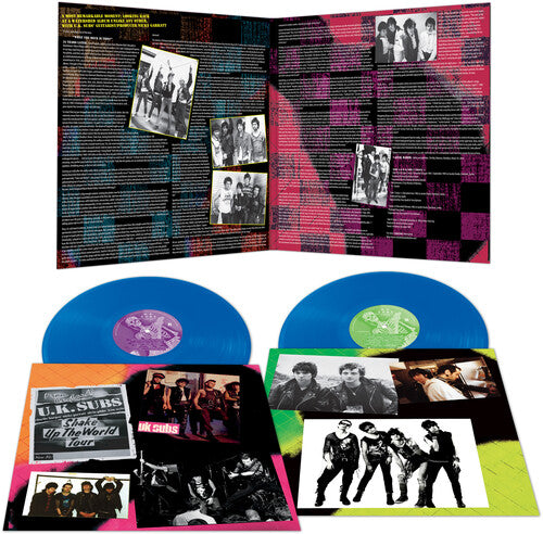 UK Subs - Endangered Species (translucent Blue) Vinyl Record