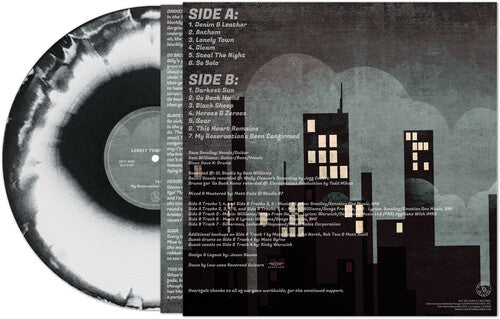 Down by Law - Lonely Town (black & White Haze) Vinyl Record