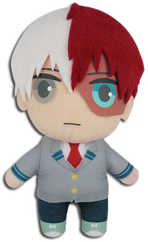 My Hero Academia Todoroki Seifuku Plush 8 Inch - My Hero Academia Todoroki Seifuku Plush 8 Inch - Collectibles