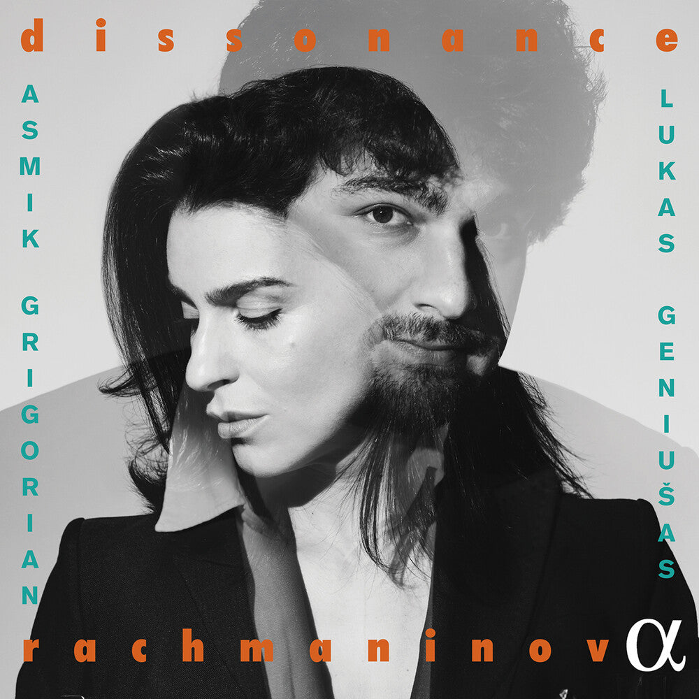 the album cover for Rachmaninoff / Grigorian / Geniusas - Dissonance