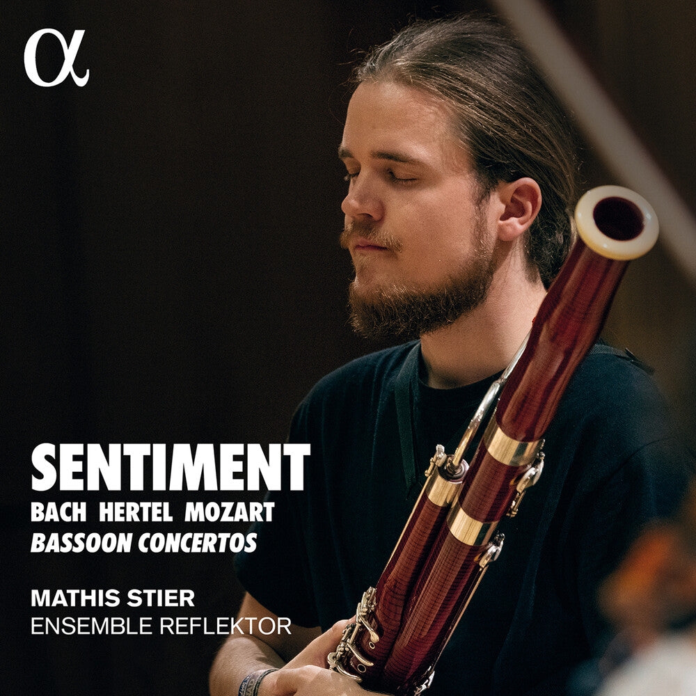 the album cover for Hertel / Stier / Ensemble Reflektor - Sentiment