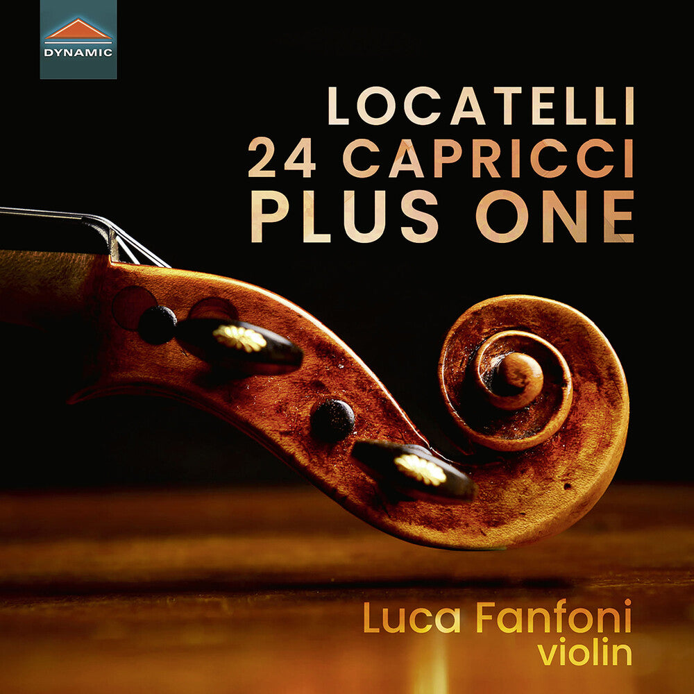 the album cover for Locatelli / Fanfoni - 24 Capricci Plus One (2pk)