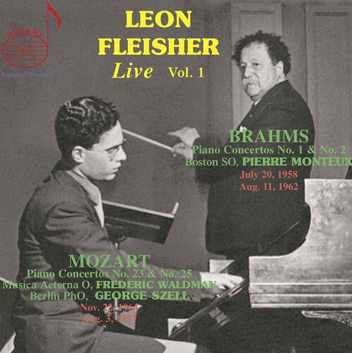 Brahms / Fleisher / Mayes - Leon Fleisher Live 1 - Music CD