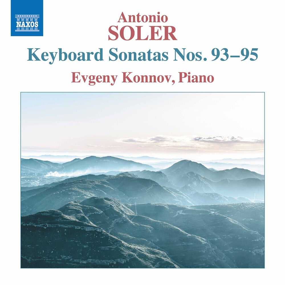 the album cover for Soler / Konnov - Keyboard Sonatas 93-95