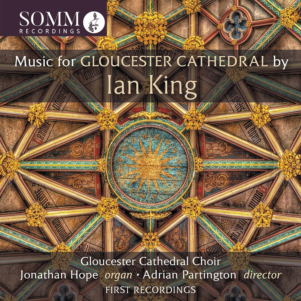 the album cover for King / Partington / Hope - Music For Gloucester Cathedral