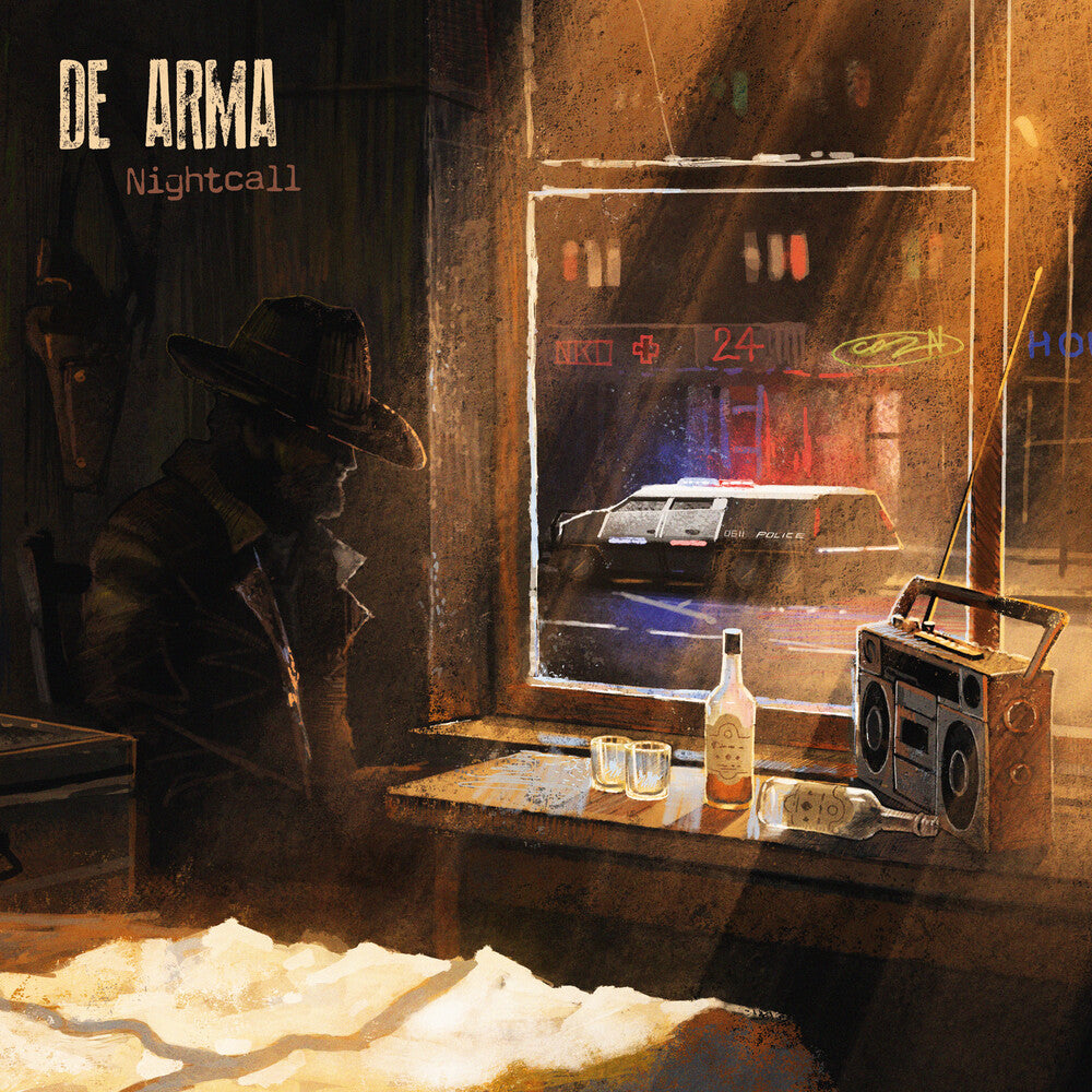 the album cover for De Arma - Nightcall [Digipak]
