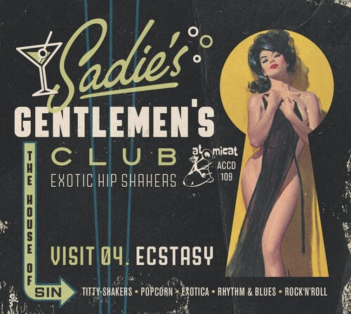 Sadie's Gentlemen's Club V4: Ecstasy / Various - Sadie's Gentlemen's Club V4: Ecstasy / Various - Music CD