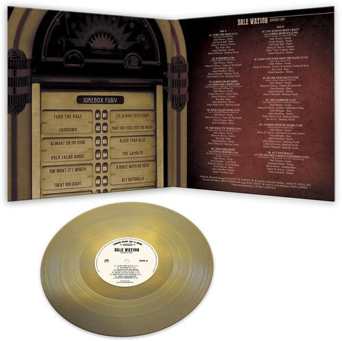 Dale Watson - Jukebox Fury (GOLD) Vinyl Record