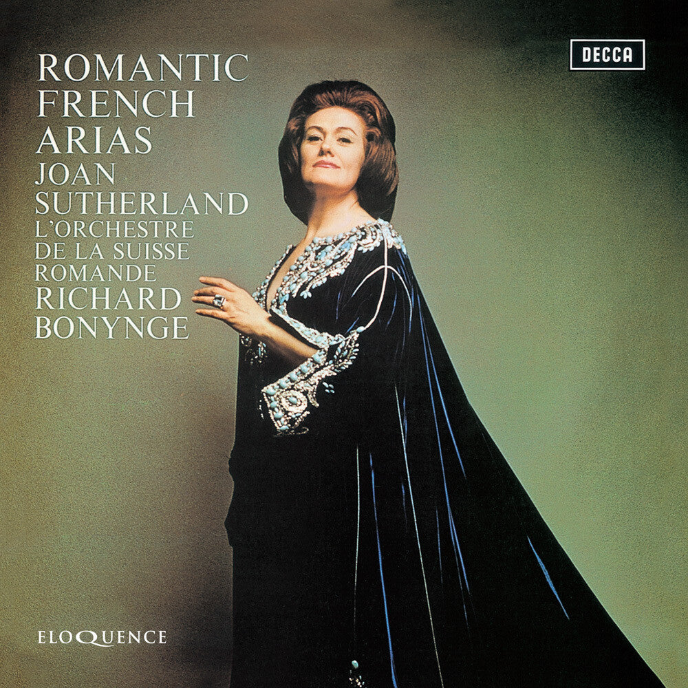 the album cover for Joan Sutherland - Romantic French Arias (Aus)