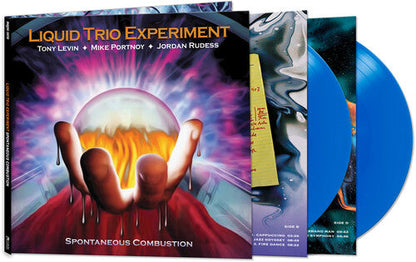 Liquid Trio Experiment - Spontaneous Combustion (blue) Vinyl Record