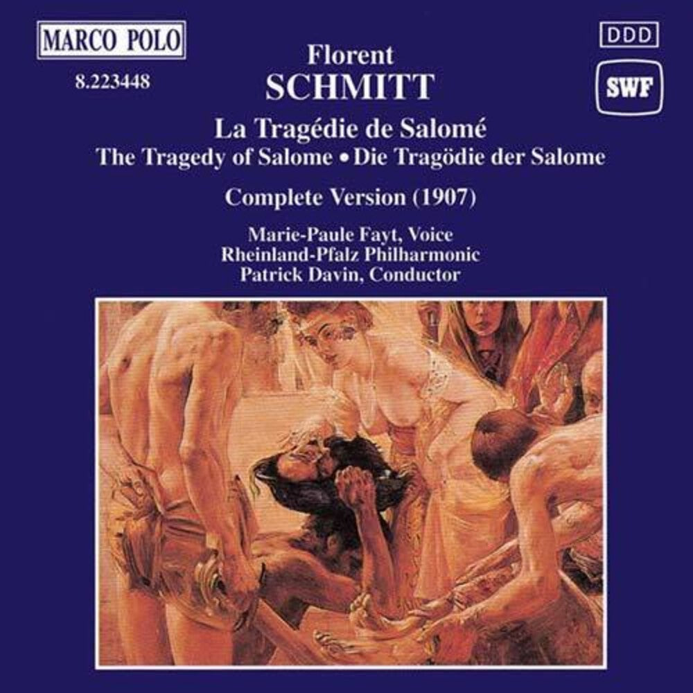 the album cover for Schmitt / Fayt / Davin / Rheinland-Pfalz Phil - La Tragedie De Salome