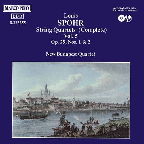 Spohr / New Budapest Quartet - Complete String Quartets 5 - Music CD
