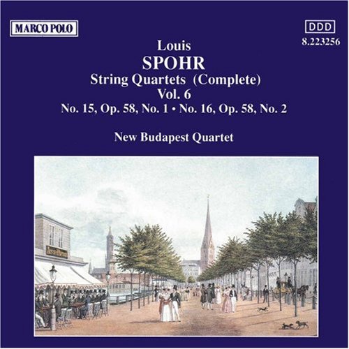 Spohr / New Budapest Quartet - Complete String Quartets 6 - Music CD