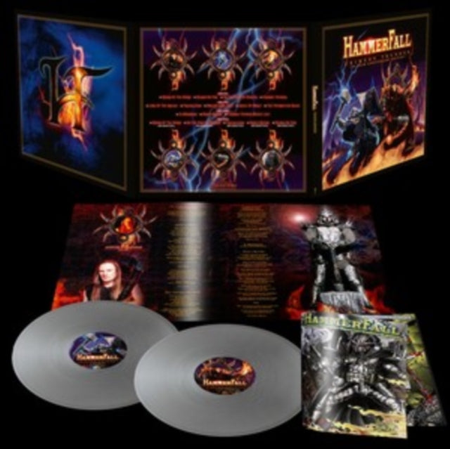 Hammerfall - Crimson Thunder (20 Year Anniversary Ed./Silver Vinyl/2LP) Vinyl Record