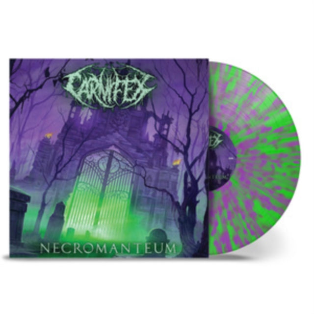 Carnifex - Necromanteum (Neon Green W/ Purple Splatter LP Vinyl) Vinyl Record