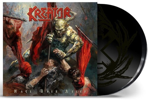 Kreator - Hate Uber Alles (Trifold, Double Black w/ etching) Vinyl Record