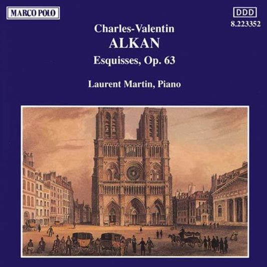 the album cover for Alkan / Martin - Esquisses Op63