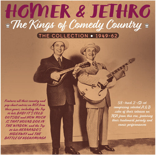 Homer & Jethro - Kings Of Comedy Country: The Collection 1949-62 - Music CD