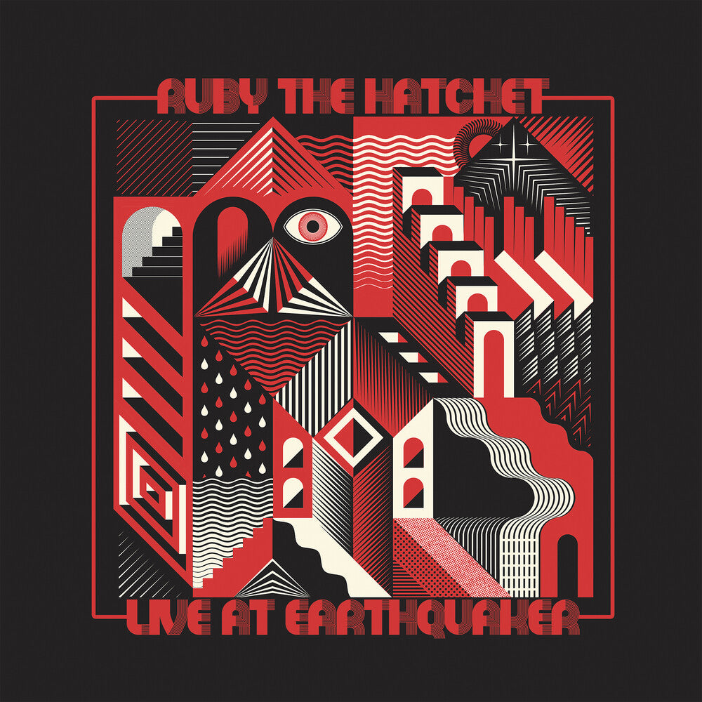 the album cover for Ruby the Hatchet - Live At Earthquaker (Ep)