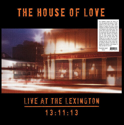 The House of Love - Live At The Lexington 13:11:13 Vinyl Record