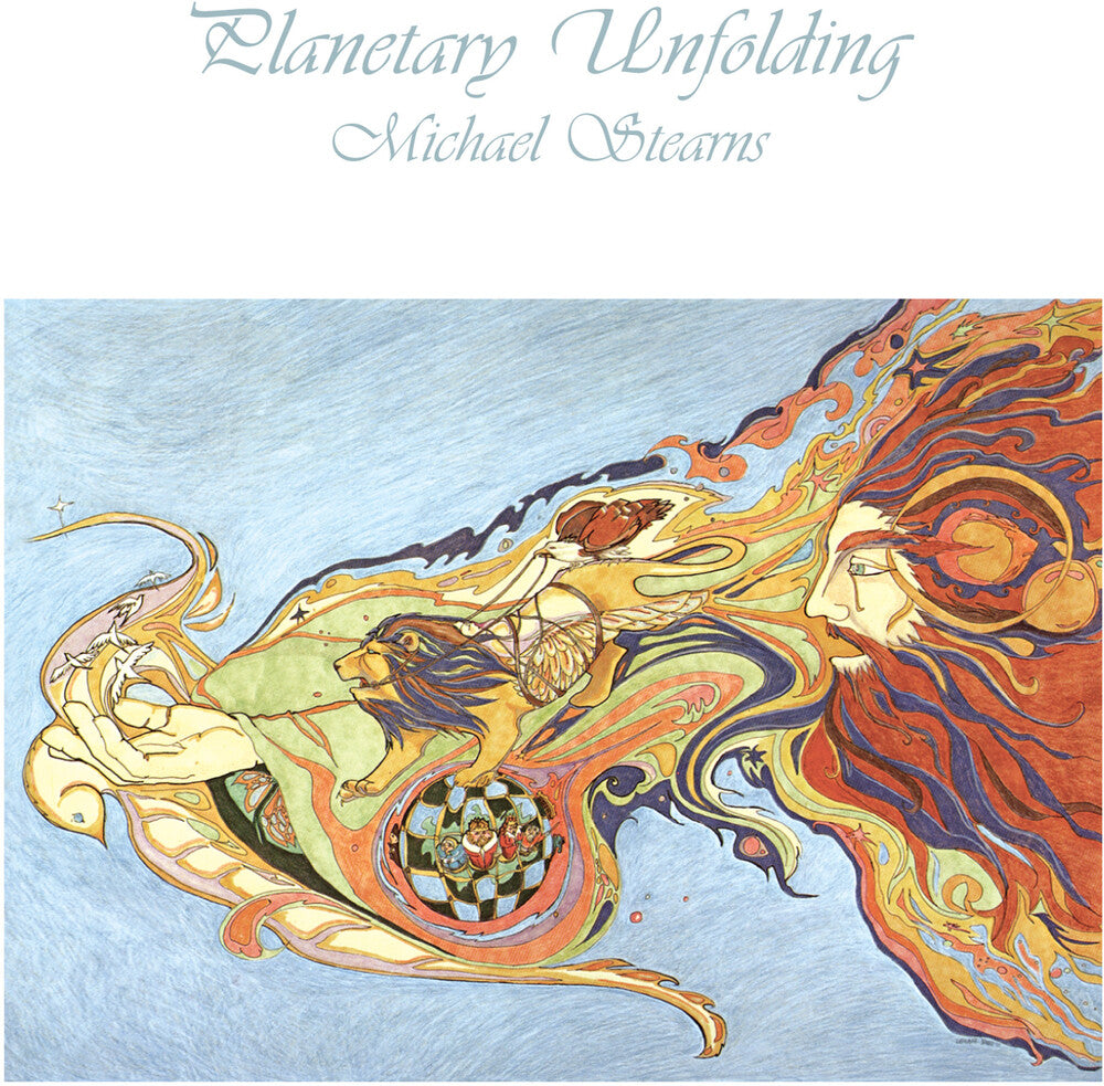 the album cover for Michael Stearns - Planetary Unfolding [Remastered]