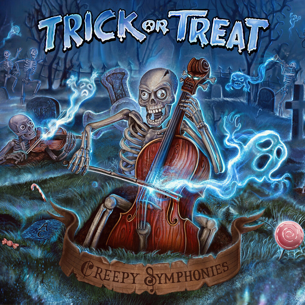the album cover for TRICK OR TREAT - Creepy Symphonies