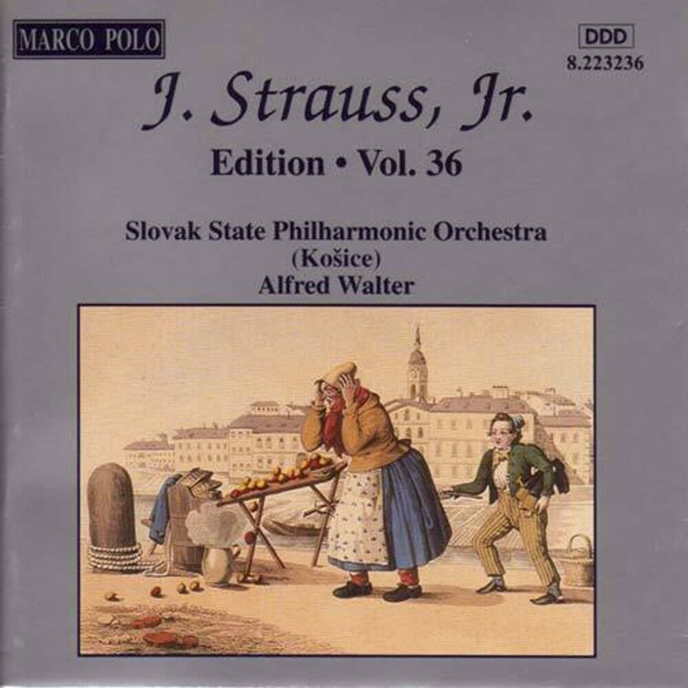 the album cover for Strauss / Wildner / Sspo - Complete Orchestral Works 36