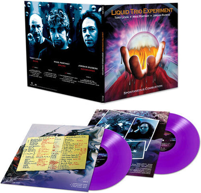 Liquid Trio Experiment - Spontaneous Combustion (purple) Vinyl Record