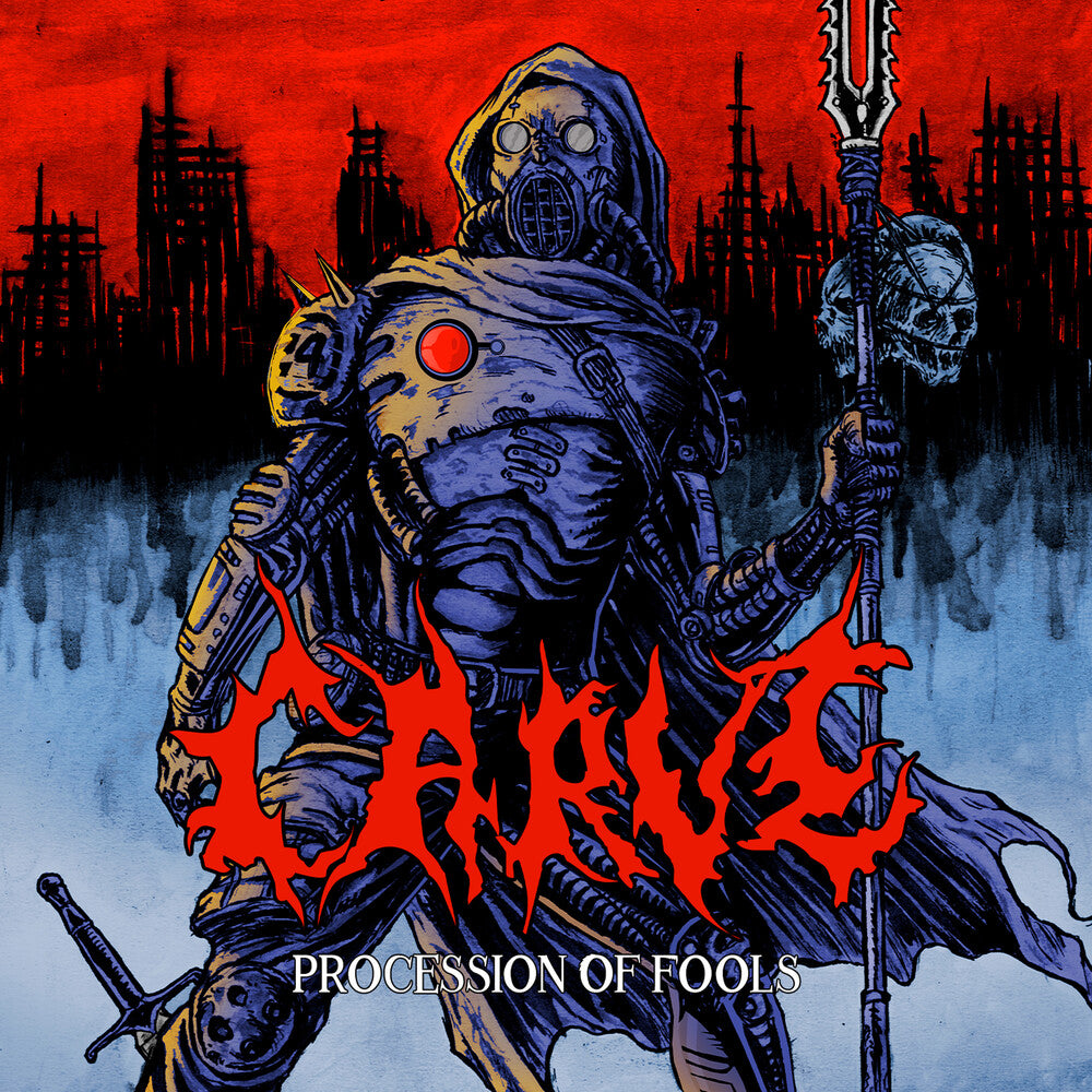 the album cover for Procession Of Fools - Carve