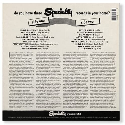 Various Artists - Rip It Up: The Best Of Specialty Records Vinyl Record