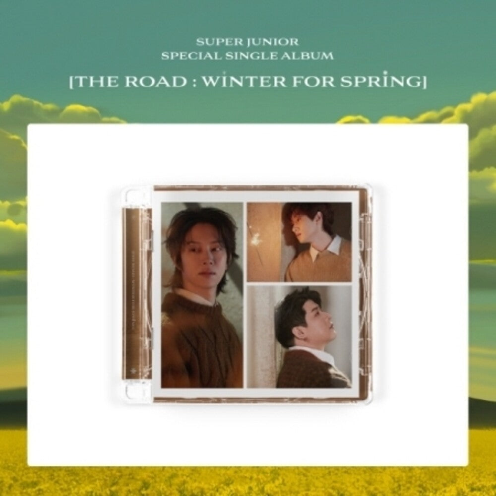 the album cover for Super Junior - The Road : Winter For Spring (C Version Limited) (incl. 16pg Booklet, 4pg Lyric Paper, Photocard + Poster)