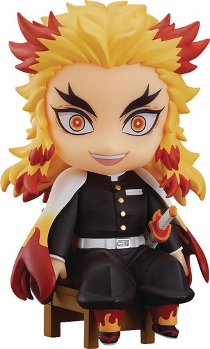 Good Smile Company - Demon Slayer Kimetsu Kyojuro Rengoku Nendoroid Swa - Collectibles