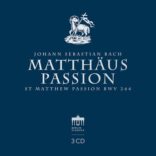 Bach,j.s. / Mauersberger / Adam - St Matthew Passion - Music CD